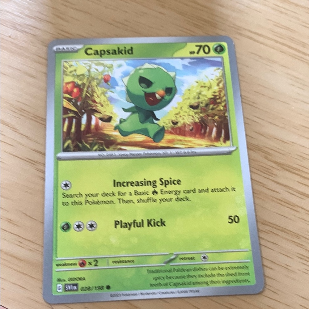 Capsakid Trading Card - Picture 3 of 4